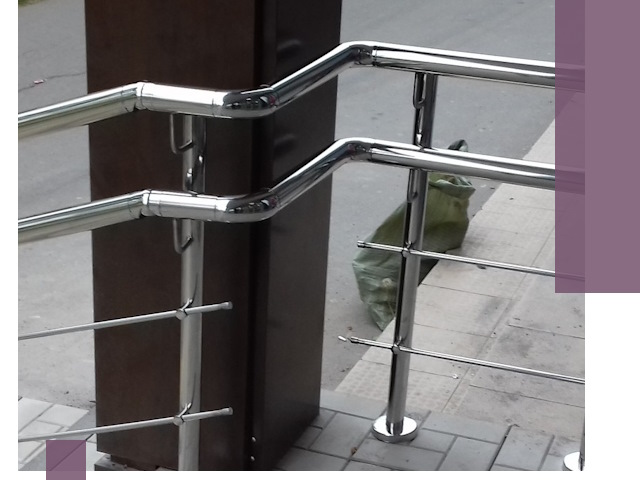 Монтаж поручней из нержавеющей стали в Прокопьевске качественно и быстро